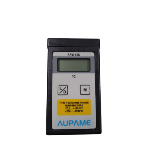 Termômetro Digital Portátil com Sonda, Modelo APM12K+  -  Marca Aupame