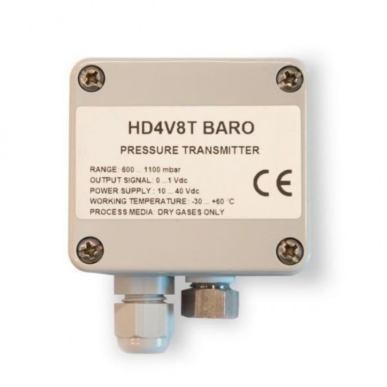 Transmissor De Pressão Barométrica, Mod. Hd-4V8T-Baro, Marca Delta Ohm