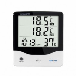 Termo-higrômetro digital, mod. BT-3, marca Elitech