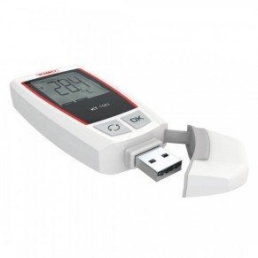 Datalogger de Temperatura Digital Portátil, Faixa de Medição -40 +70 °C, Modelo KT-120 - Marca Kimo