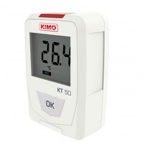 Datalogger de Temperatura, Faixa de medição -40 . +70°C, Modelo KT-50 - Marca Kimo