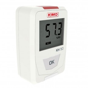 Datalogger de Temperatura e Umidade, Faixa de medição -20 a +70°C, Modelo KH-50 - Marca Kimo