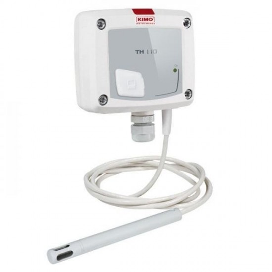 Transmissor de Temperatura e Umidade, Mod. TH-110-PNS, Marca Kimo