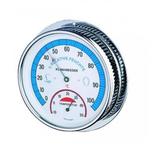 Termo-higrômetro Analógico Tipo Relógio, Modelo 5048.00 - Marca Lufft