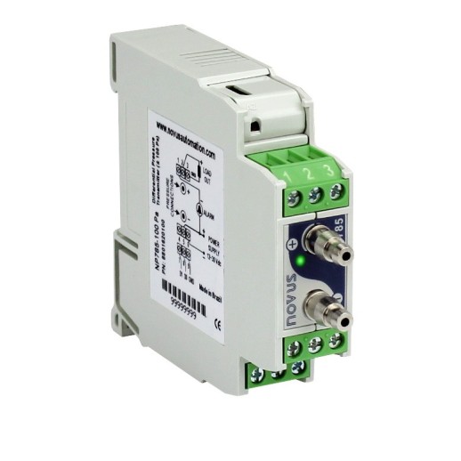 Transmissor de Pressão Diferencial, Faixa de medição -50 a +50Pa, Modelo NP785-50 - Marca Novus