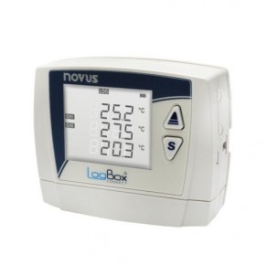 Datalogger com Displey, Modelo Logbox-BLE - Marca Novus