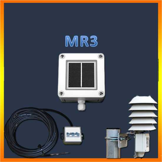 Estação Solarimétrica Para Micro-Gd, Modelo Mr3-Mgd, Marca Romiotto