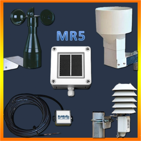 Estação Solarimétrica Para Micro-Gd, Modelo Mr5-Mgd, Marca Romiotto