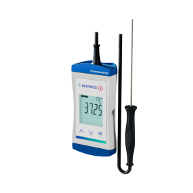 Termômetro Digital Portátil com Sonda de Imersão e Alarme Senseca ECO 121-3