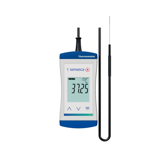 Termômetro Digital Portátil de Alta Resolução Senseca ECO 141 com Sonda Ultrafina Ø1,1 mm