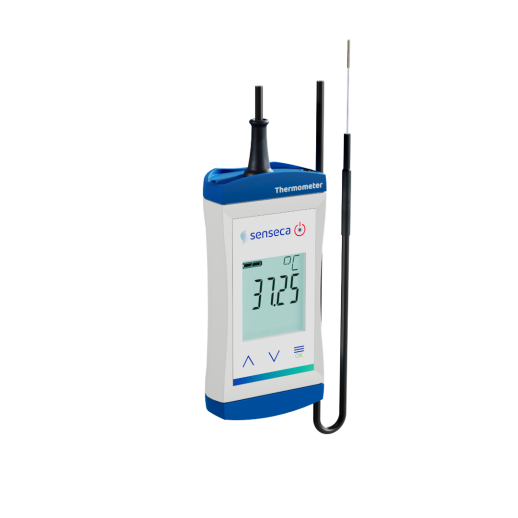 Termômetro Digital Portátil de Alta Resolução Senseca ECO 141 com Sonda Ultrafina Ø1,1 mm