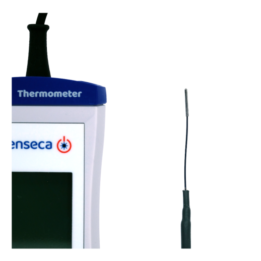 Termômetro Digital Portátil de Alta Resolução Senseca ECO 141 com Sonda Ultrafina Ø1,1 mm