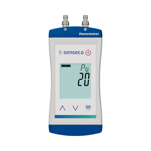 Manômetro Digital Portátil de Pressão Diferencial Senseca ECO 210-5