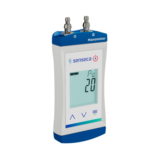 Manômetro Digital Portátil de Pressão Diferencial Senseca ECO 210-5