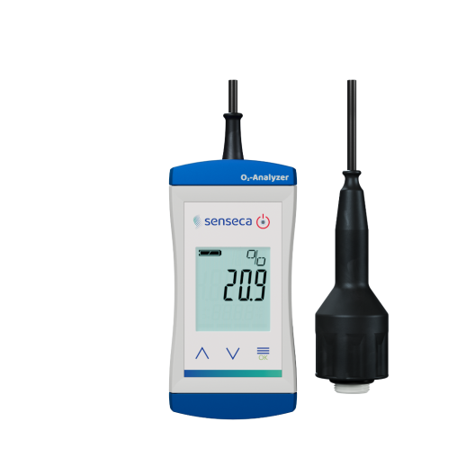 Analisador de Oxigênio Gasoso Digital Portátil Senseca ECO 410(T)-MAX