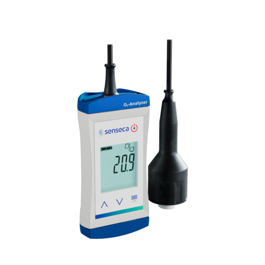 Analisador de Oxigênio Gasoso Digital Portátil Senseca ECO 410(T)