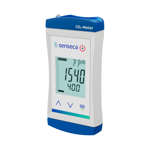 Monitor de Dióxido de Carbono Portátil Compacto Senseca ECO 420 com Alarme de CO₂
