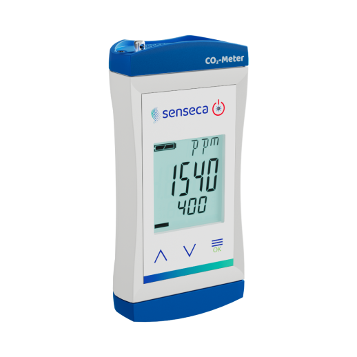 Monitor de Dióxido de Carbono Portátil Compacto Senseca ECO 420 com Alarme de CO₂