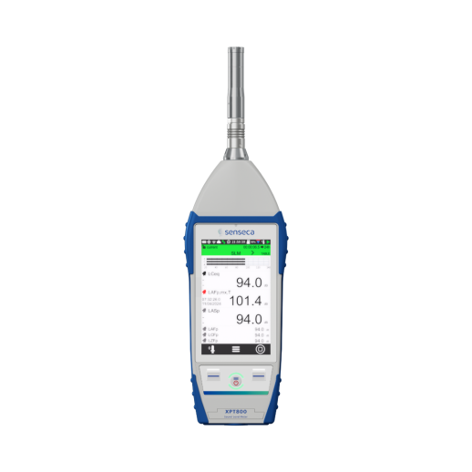 Sonômetro e Analisador Avançado de Nível de Som Classe 1 Senseca XPT800-SLM