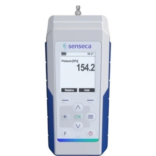 Vacuômetro e Medidor de Pressão Absoluta Digital Portátil Senseca PRO 24x com Display Gráfico