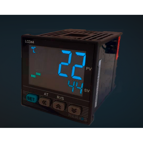 Controlador de temperatura, Mod. LCD44